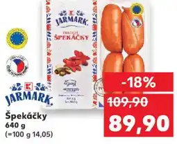 Kaufland Špekáčky nabídka