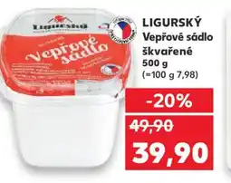 Kaufland LIGURSKÝ Vepřové sádlo škvařené nabídka
