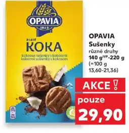 Kaufland OPAVIA Sušenky nabídka