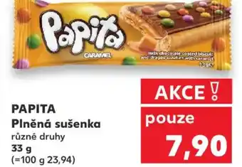 Kaufland PAPITA Plněná sušenka nabídka