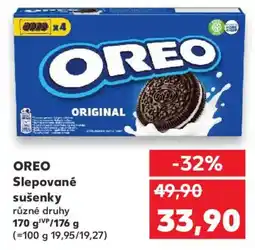 Kaufland OREO Slepované sušenky nabídka
