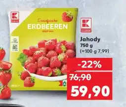 Kaufland Jahody nabídka
