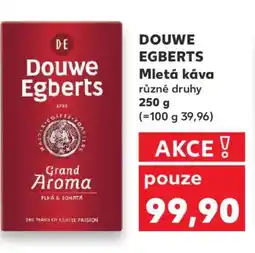 Kaufland DOUWE EGBERTS Mletá káva nabídka