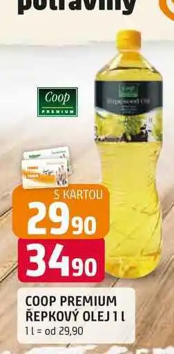 Trefa COOP PREMIUM ŘEPKOVÝ OLEJ nabídka