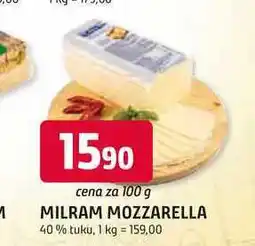 Trefa MILRAM MOZZARELLA 40% tuku nabídka