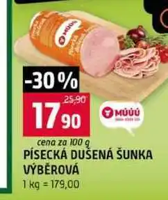 Terno PÍSECKÁ DUŠENÁ ŠUNKA VÝBĚROVÁ nabídka