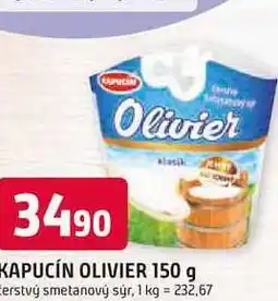 Trefa KAPUCÍN OLIVIER 150 g čerstvý smetanový sýr nabídka
