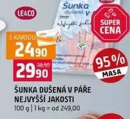 Terno ŠUNKA DUŠENÁ V PÁŘE NEJVYŠŠÍ JAKOSTI nabídka