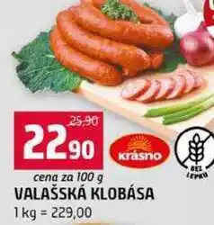 Terno VALAŠSKÁ KLOBÁSA nabídka
