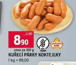Terno KUŘECÍ PÁRKY KOKTEJLKY nabídka
