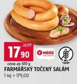 Terno FARMÁŘSKÝ TOČENÝ SALÁM nabídka
