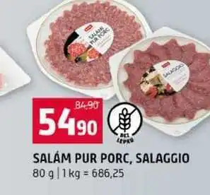 Terno SALÁM PUR PORC, SALAGGIO nabídka
