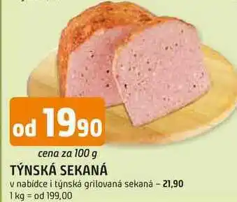 Trefa TÝNSKÁ SEKANÁ nabídka