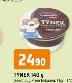 Trefa TÝNEK 140 g tvarohový krém kakaový nabídka