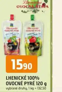 Trefa LHENICKÉ 100% OVOCNÉ PYRÉ nabídka