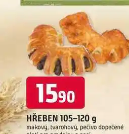 Trefa HŘEBEN 105-120 g makový, tvarohový, pečivo dopečené nabídka