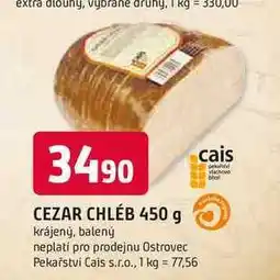 Trefa CEZAR CHLÉB 450 g krájený, balený nabídka