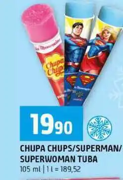 Terno CHUPA CHUPS SUPERMAN SUPERWOMAN TUBA nabídka