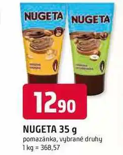 Trefa NUGETA 35 g pomazánka, vybrané druhy nabídka