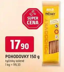 Trefa POHODOVKY 150 g tyčinky solené nabídka