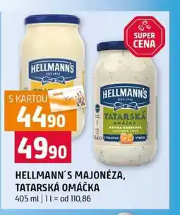 Terno HELLMANN'S MAJONÉZA, TATARSKÁ OMÁČKA nabídka