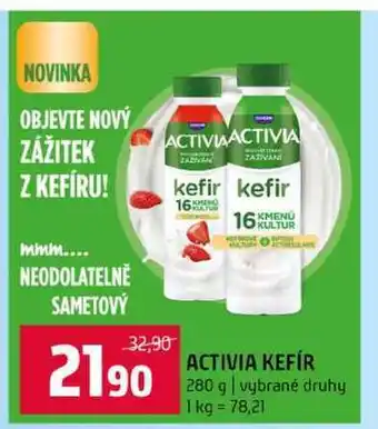 Terno ACTIVIA KEFIR 280 g vybrané druhy nabídka