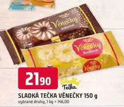 Trefa SLADKÁ TEČKA VĚNEČKY 150 g vybrané druhy nabídka