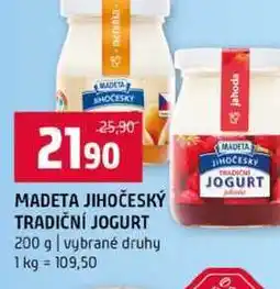 Terno MADETA JIHOČESKÝ TRADIČNÍ JOGURT 200 g vybrané druhy nabídka