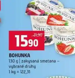 Terno BOHUNK 130 g zakysaná smetana vybrané druhy nabídka