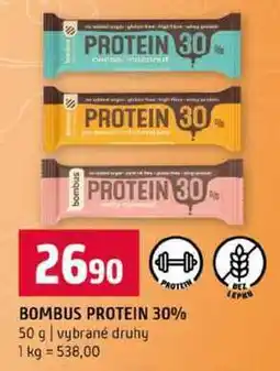 Terno BOMBUS PROTEIN 30% 50 g vybrané druhy nabídka