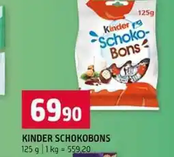 Terno KINDER SCHOKOBONS nabídka