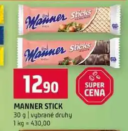 Terno MANNER STICK 30 g vybrané druhy nabídka