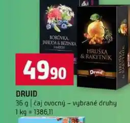 Terno Druid 36 g čaj ovocný vybrané druhy nabídka
