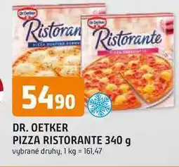 Trefa DR. OETKER PIZZA RISTORANTE nabídka