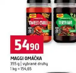 Terno MAGGI OMÁČKA 355 g vybrané druhy nabídka