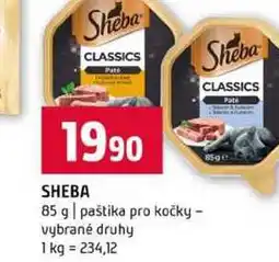 Terno SHEBA 85 g paštika pro kočky vybrané druhy nabídka