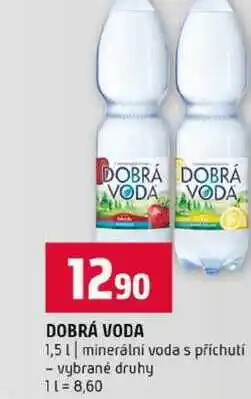 Terno DOBRÁ VODA 1,5 l minerální voda s příchutí vybrané druhy nabídka
