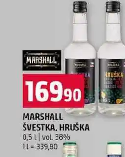 Terno MARSHALL ŠVESTKA, HRUŠKA 0,5l vol. 38% nabídka