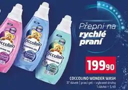 Terno COCCOLINO WONDER WASH 37 dávek prací gel vybrané druhy nabídka
