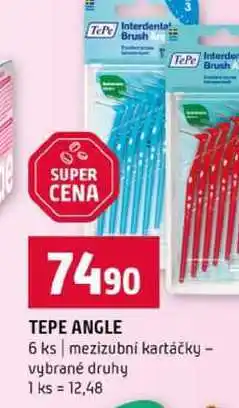 Terno TEPE ANGLE 6 ks mezizubní kartáčky vybrané druhy nabídka