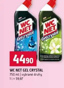 Terno WC NET GEL CRYSTAL 750 ml vybrané druhy nabídka