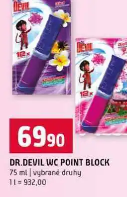 Terno DR.DEVIL WC POINT BLOCK 75 ml vybrané druhy nabídka