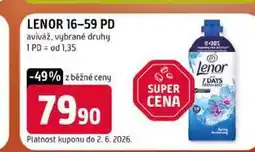 Terno LENOR 16-59 PD aviváž, vybrané druhy nabídka