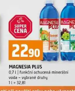 Terno MAGNE PLUS 0,7l funkční ochucená minerální voda vybrané druhy nabídka