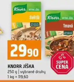 Terno KNORR JÍŠKA 250 g vybrané druhy nabídka