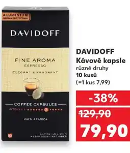 Kaufland DAVIDOFF Kávové kapsle nabídka