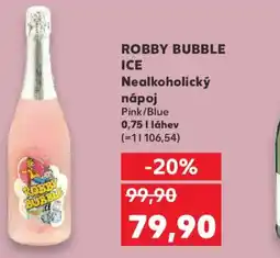 Kaufland ROBBY BUBBLE ICE Nealkoholický nápoj nabídka