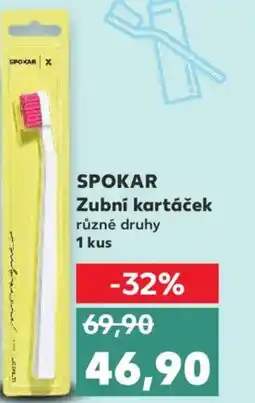 Kaufland SPOKAR Zubní kartáček nabídka