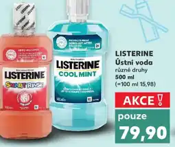 Kaufland LISTERINE Ústní voda nabídka
