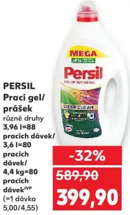 Kaufland PERSIL Prací gel/ prášek nabídka